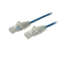 startech n6pat150cmbls cable de red cat6 delgado rj45 sin enganches 15m azul