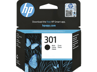 cartucho de tinta - hp 301 negro ch561ee