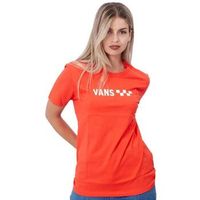 vans camiseta brand striper bf para mujer