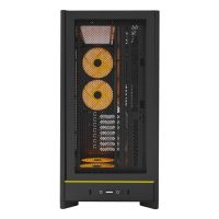 caja pc montech hs01 pro midi tower negro argb 5 ventiladores