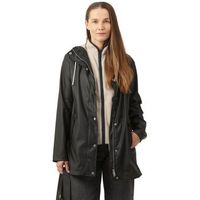 ilse jacobsen chaquetas rain228fr short rain jkt-002 black para mujer