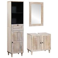 juego de muebles de bano 3 uds madera de ingenieria vidaxl