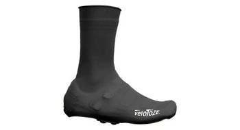 Par de cubrezapatos velotoze high silicone snaps negro