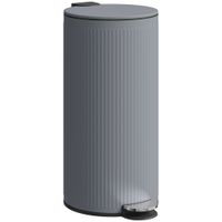 cubo de basura 36x30x605 cm gris