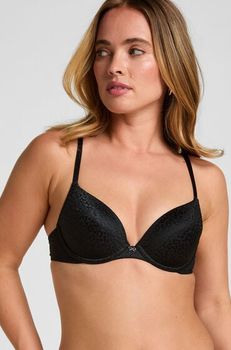 Hunkemöller Sujetador con aros preformado Jackie Negro