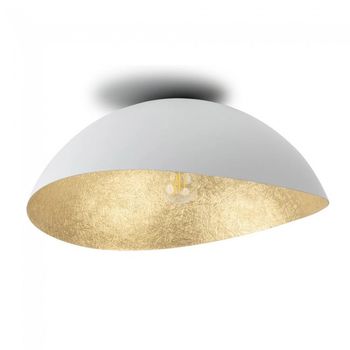 Plafón de techo chapeau blanco