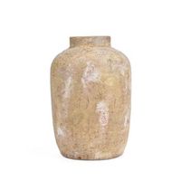 florero ceramica bazar bizar clay echo crema