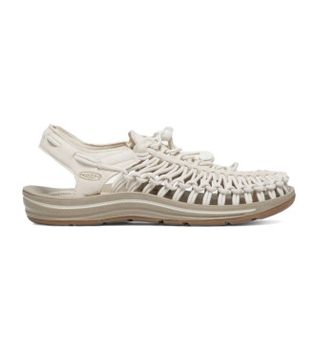 Keen para mujer. 1018698 Sandalias Uneek blanco (41), Plano, Ninguno, Casual, Beachwear, Poliéster reciclado