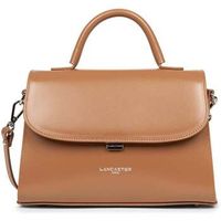 lancaster bolso de mano bolso con solapa suave even camel para mujer