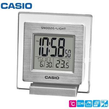 Despertador de viaje Casio DQ-736-8JF JDM (Travel Alarm Clock) Función Snooze 82 × 78 × 49 mm 115 gramos JDM (mercado interior japonés)