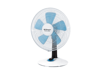 Ventilador de sobremesa - Orbegozo TF 0138, 4 velocidades, Oscilación automática, 40 W