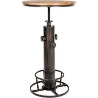 mesa de bar ruhr metal bronce o 54 cm clp