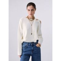liu jo jersey punto con lazo para mujer