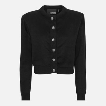 Rotate Birger Christensen Firm Cotton-Blend Knit Cardigan - DK 44/UK 16