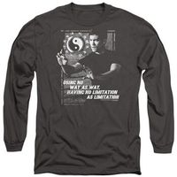 bruce lee camiseta manga larga no way as a way para mujer