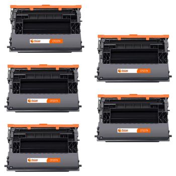 PcCom Essential HP CF237X/37X Tóner Compatible Negro Pack 5