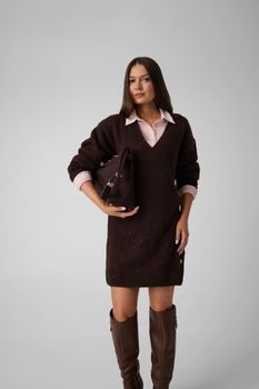 Minivestido De Punto