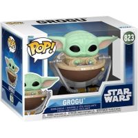 funko pop star wars the mandalorian grogu en pram figura vinilo coleccionable