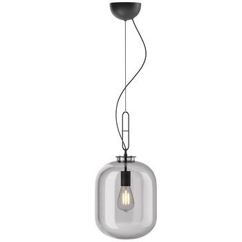 Lámpara De Techo De Cristal - Lámapara Colgante De Diseño - Grau  Humo