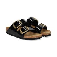 birkenstock sandalias planas mujer - negro talla 41n