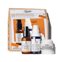 kiehls set antiedad para una piel suave y radiante - skin smoothing solutions set