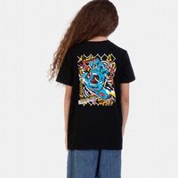 santa cruz tops y camisetas youth damaged hand t-shirt para nino