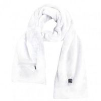 glovii ga1w proteccion corporal para deportes de invierno heated scarf esquiar snowboard unisex poliester blanco