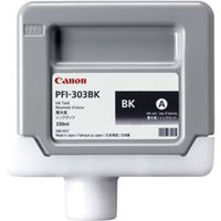 canon pfi-303bk 2958b001aa black original standard capacity ink cartridge