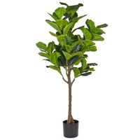 planta artificial en maceta para interior decoracion de plastico 162 cm fig tree