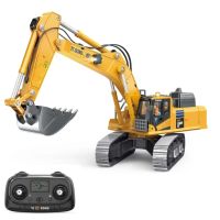 yi gong 520 150 24g coche rc de canal completo con varilla de tornilloexcavadora de cubo de aleacionsimulacion de in