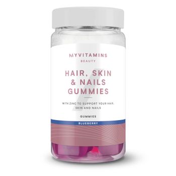 Gominolas para Pelo, Piel y Uñas - 60 Gummies - 30raciones - Arándano