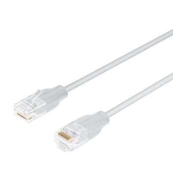 Cable de Red Lanview Nanoflex Light SmartClick Cat6 2m RJ-45 Blanco