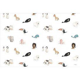 Alfombra Rectangular 120*160 Animals