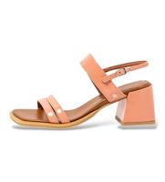 art para mujer 1201011ax003esp sandalias de piel 2010 verona naranja 38 5 a 8cm hebilla casual fiesta