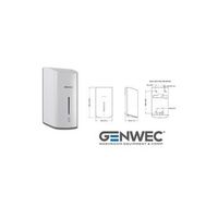 dispensador automatico blanco genebre 1100 ml referencia gw04 99080008