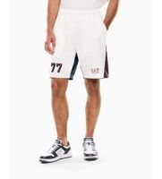 ea7 para hombre 7m001418af13537 shorts graphic blanco l casual deportivo multideporte poliester