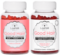 lashile good hair 60 gominolas veganas  hair  women 60 gominolas veganas
