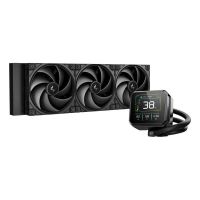 refrigeracion liquida deepcool spartacus 360 360mm 3 ventiladores pantalla lcd rgb