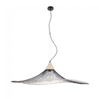lampara colgante lizzie ratan xl