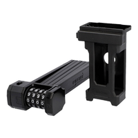 candado de bicicleta fischer protec fn85 negro