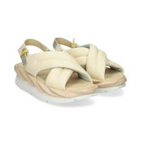 4ccccees sandalias con plataforma mujer - blanco talla 39