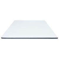 cama tapizada 200x200x5 cm tejido 100  poliester con relleno de espuma - blanco
