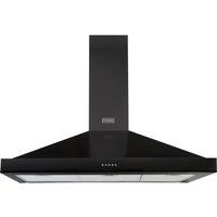 stoves sterling s1000 chimney cooker hood - black black