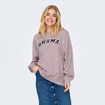 Only Sudadera Violeta 15351591-VIOLET ICE