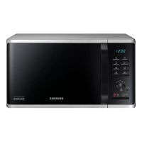 microondas samsung mg23k3515as 23l 800w grill 1100w modo eco quick defrost
