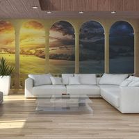 fotomural xxl - sueno con campos magicos