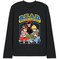 steven rhodes camiseta manga larga read para hombre
