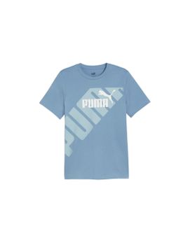 Camiseta Puma POWER Graphic Azul Hombre