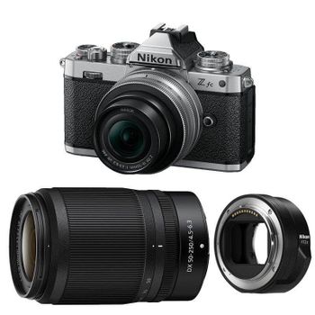 Cámara Mirrorless Nikon Z Fc 20.9MP 16-50mm + 50-250mm Sensor APS-C WiFi Bluetooth