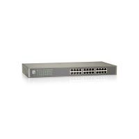 switch levelone fsw-2450 24 puertos ethernet rapida no administrado montaje en rack